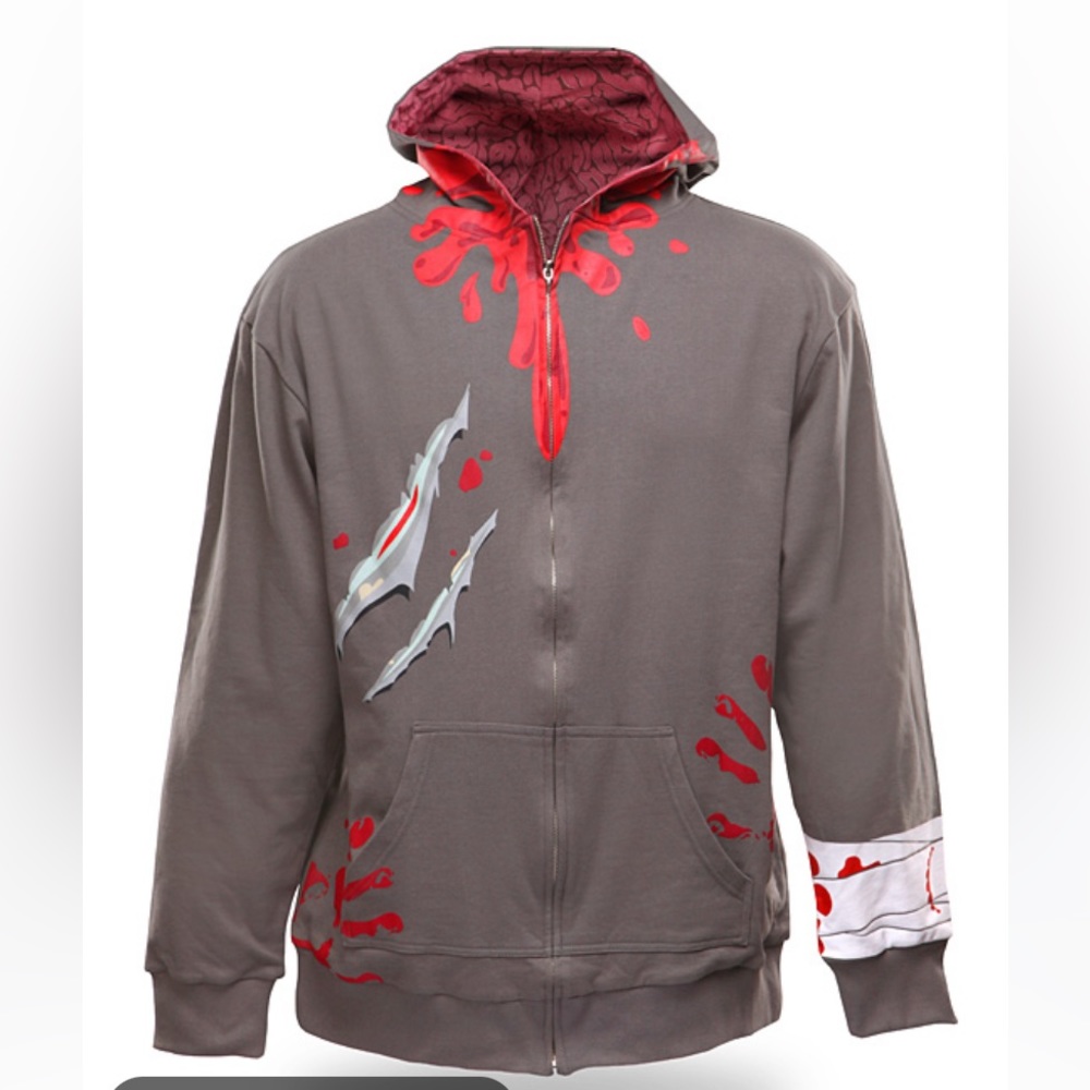 Think geek zombies attack hoodie